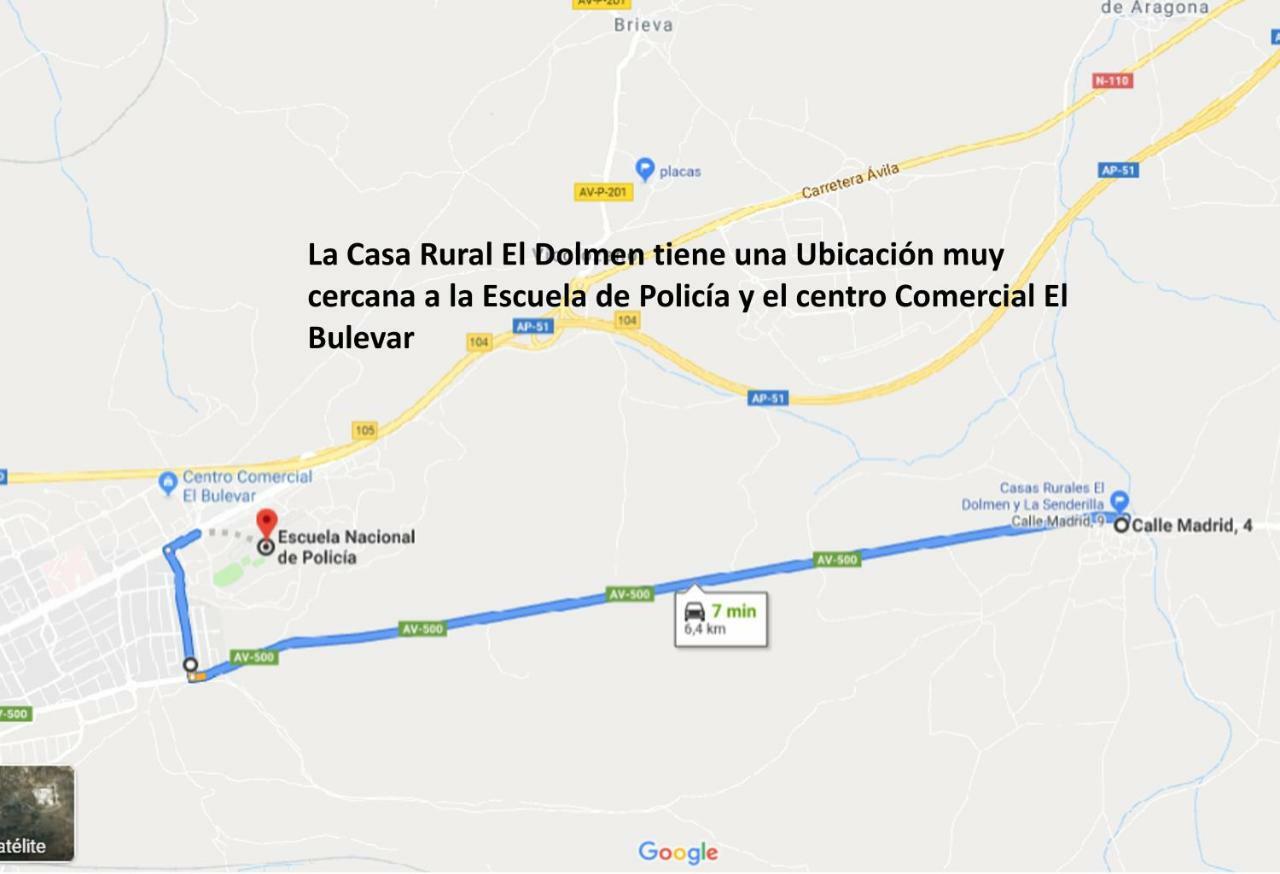 Casa Rural El Dolmen Bernuy-Salinero エクステリア 写真